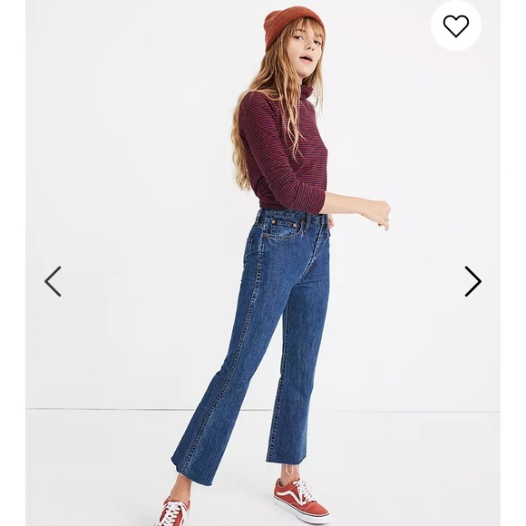 Madewell rigid demi boot crop jeans - Picture 3 of 14